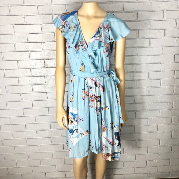 rosalia wrap dress